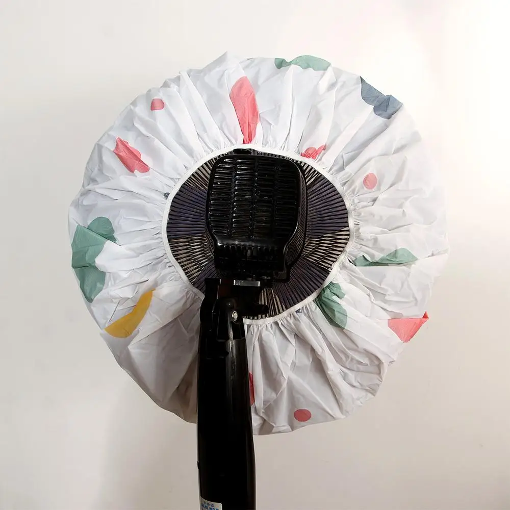 Round Waterproof Home Household Stand Fan Dust Covers Eletric Fan Cover Storage Bag Guard