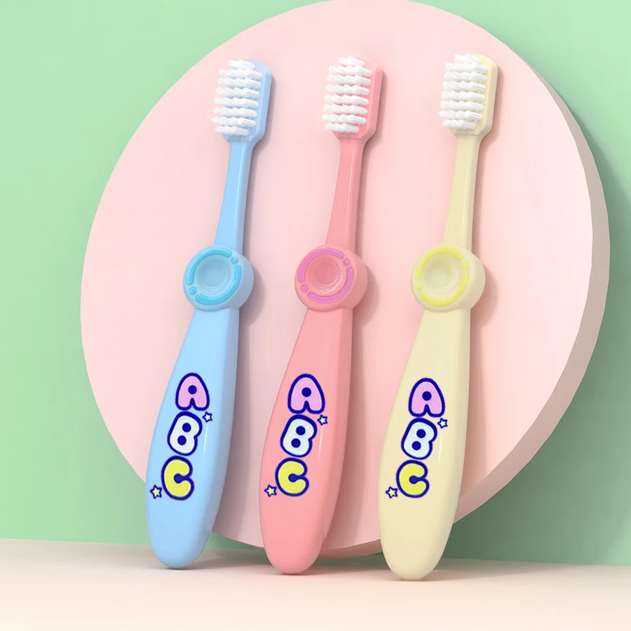 6PCS KidsToothbrush Children With Soft Bristles BPA-Free Toddler Toothbrush Training Deciduous Teeth Toothbrush