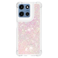 Glitter Quicksand Dynamic Liquid Phone Case - Moto G 5G 2025 (B7)