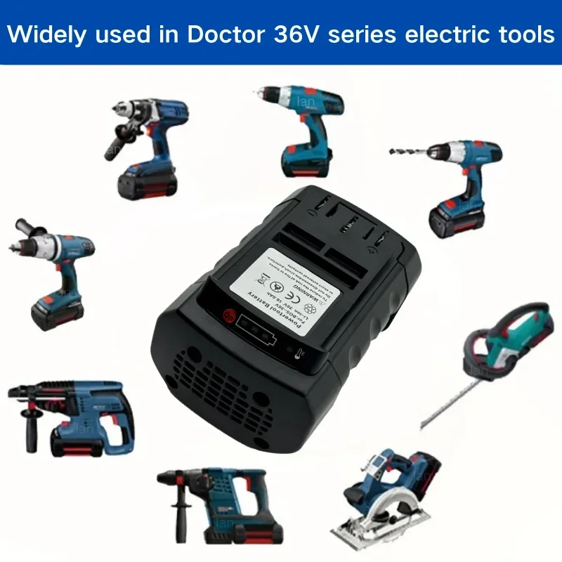 Bosch 36V battery 9000mAh 6000mAh 18000mAh BAT4030 BAT4040 BAT4050 BTA4060 Power tools Li-Ion Battery Power Tool Battery Rechargeable Battery