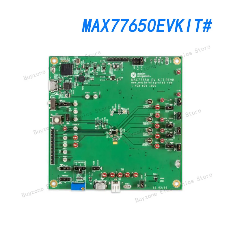

MAX77650EVKIT # MAX77650 PMIC с ультра-низким энергопотреблением, 3-выход SIMO, оптимизированное зарядное устройство для небольших литий-ионных аккумуляторов