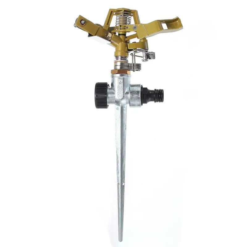

Garden Lawn Sprinkler 360 Degree Adjustable Rotatable Sprayer ForYard Flower Grass Automatic Watering System Irrigation Tool