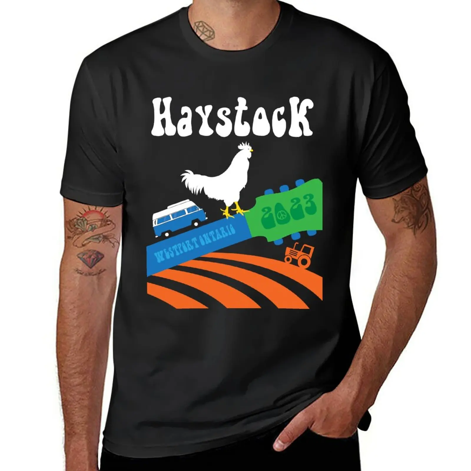 

New Haystock shirt T-Shirt kawaii clothes sublime t shirt heavyweight t shirts custom t shirt slim fit shirts for men