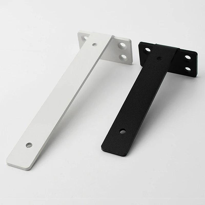Heavy Duty Cast Iron Shelves Brackets Floating Shelf Brackets 4MM Thicked Invisible L For Shelves Support shelf support folding shelf bracket shelf bracket