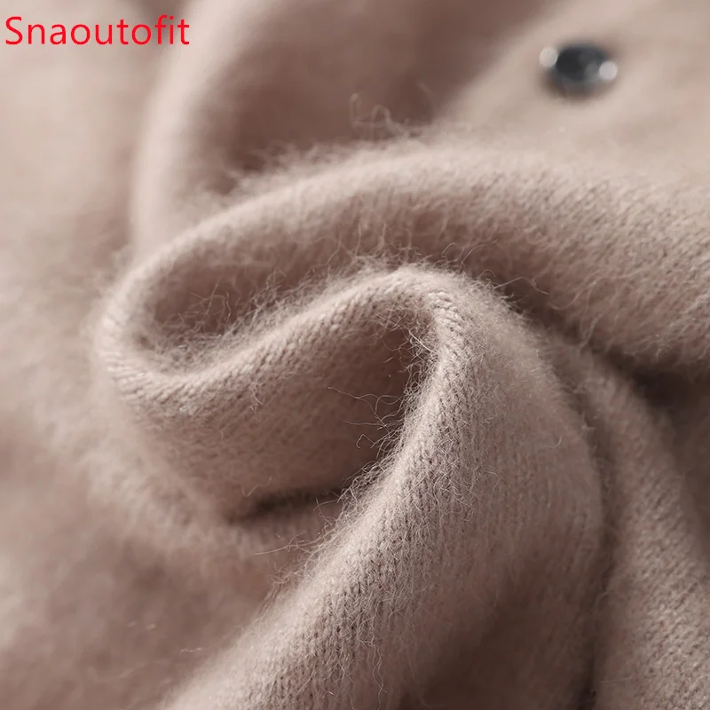 Pure Mink Cashmere Men's Sweater 2023 Autumn and Winter Casual Fashion Pullover Honeycomb Needle POLO Collar Knit Men's Top Hot