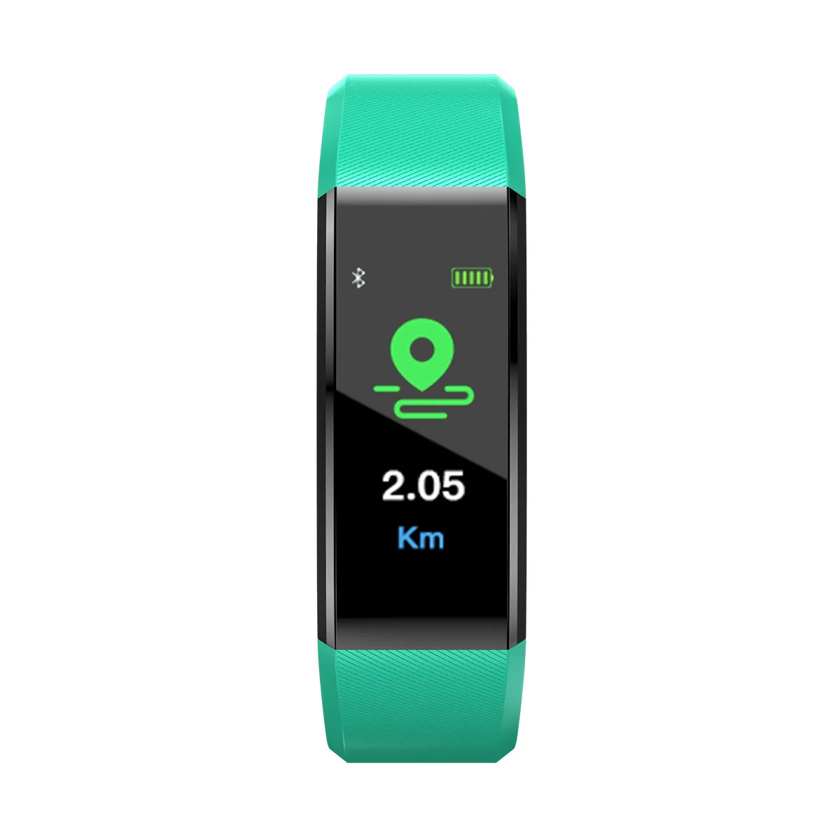 115Plus Smart Bracelet Sports Pedometer Watch Fitness Running Walking Tracker Heart Rate Pedometer Smart Band for IOS Android 