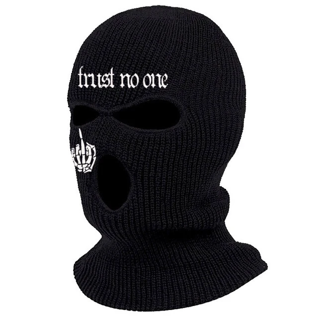 skully hat men's 1Pc AK47 Embroidery Balaclava Face Mask for Cold Weather, Winter Ski Mask for Men and Women Thermal Cycling Mask free shipping new era skully beanie Skullies & Beanies