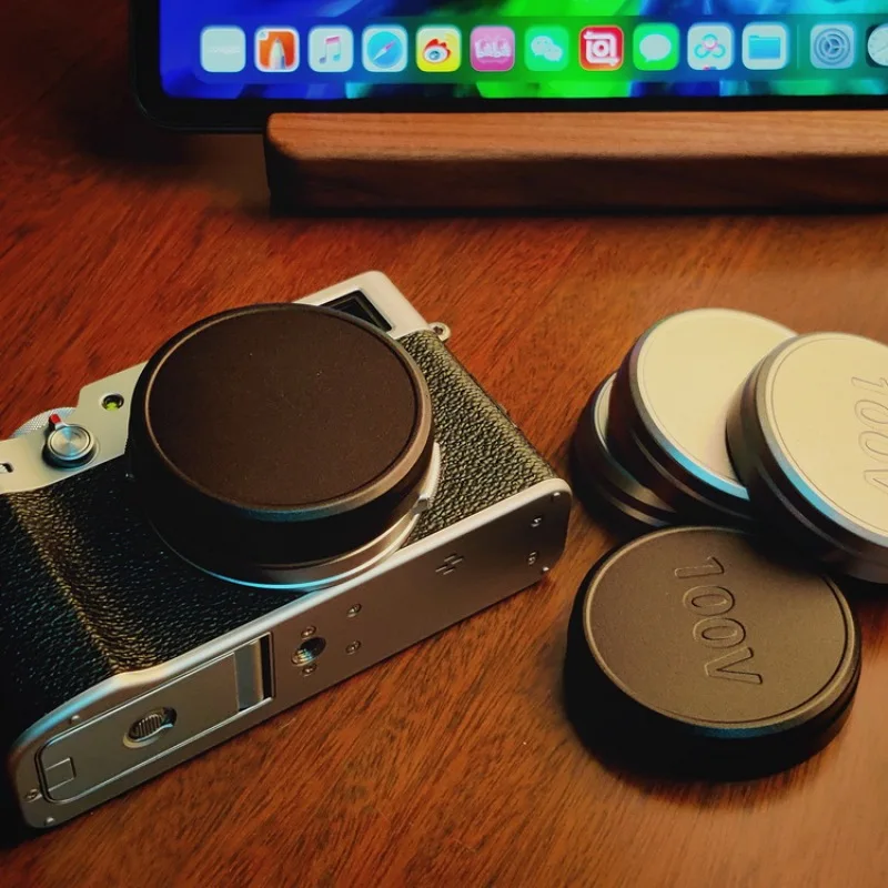 Per Fuji Fujifilm X100F X100 X100T X100S X100V X100S X70 X-100 Copriobiettivo In Alluminio Copriobiettivo Impermeabile