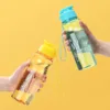 1Pc Creative Water Bottle Sports Drinking Bottles Men Women Water Bottle Large Capacity Outdoor Cup Fitness Drinkware