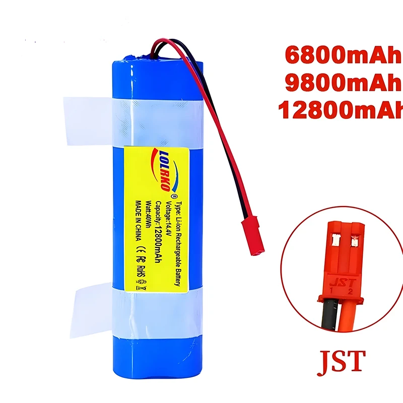 

Original Rechargeable Battery For Ilife Zaco V3s V5s V8s DF45 DF43 V3 X3 V50 V55 V5Lpro 14.4V 12800Mah Robotic Cleaner Parts