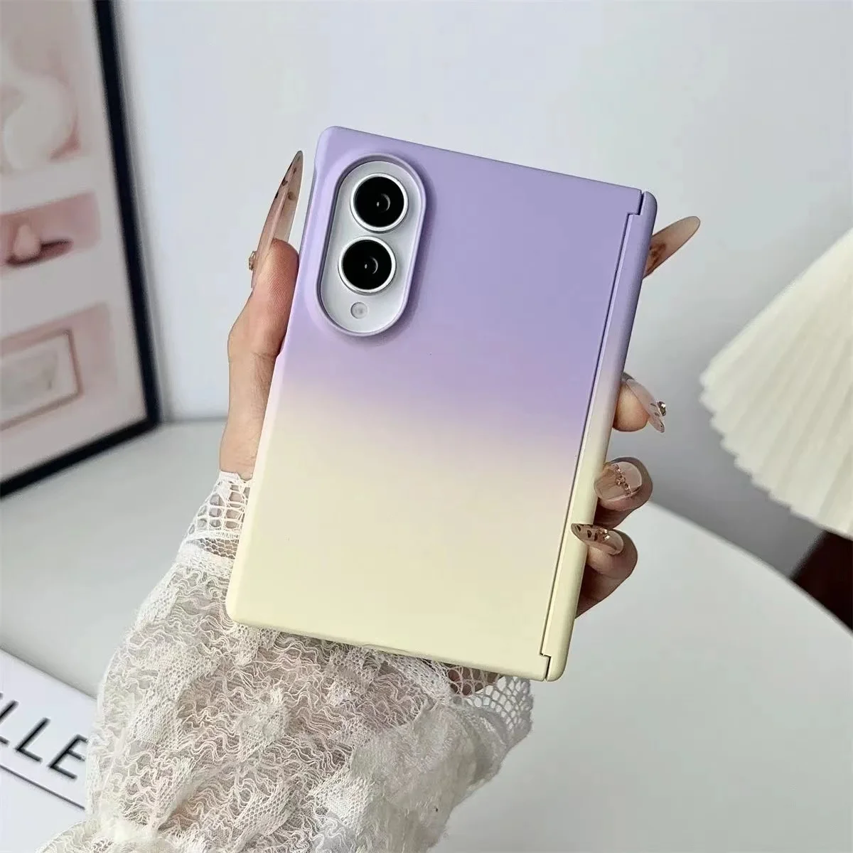 Luxury Matte Gradient Colorful Protection Case