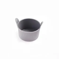 Silicone Egg Poacher Cups for Air Fryers - Set of 1 or 4 (Gray 1 piece)
