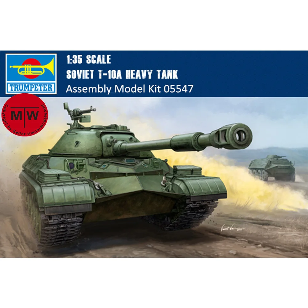 

Модель Trumpeter в масштабе 05547, советский тяжелый танк, пластиковая Военная сборка, строительные комплекты