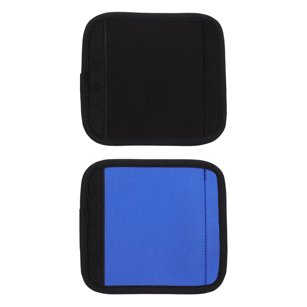 

2 Pcs Luggage Handle Cover Accessory Protection Gloves Accessories Diving Fabric Suitcase