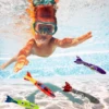 Summer Diving Training Toys Torpedos Sharks Octopus Underwater Water Games Training Swimming Pool Gifts Set Toys For kids 5
