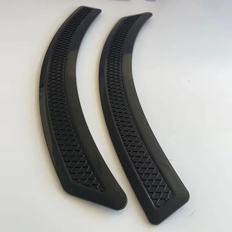 Mitsubishi Lancer 2008-2015 용 2Pcs 자동차 앞 펜더 사이드 벤트 스티커 커버 EVO 스타일