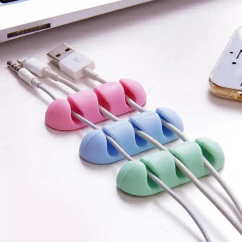 Cable Clips 2pcs Self Adhesive Wire Holders For Cords Storage Organizer For Cables And Wires For