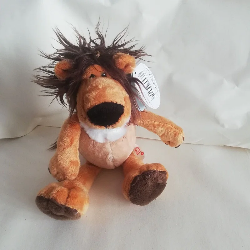 

Мягкие животные около 25 см, джунгли, Лев, плюшевая игрушка, один лот/4 штуки, игрушки b9998