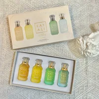 KAYALI Coffret de 4 mini-parfums 10ml Vanille Oud Floral Fruité Oriental Longue Durée Unisexe Eau de Parfum Coffret Cadeau Voyage Luxe 3