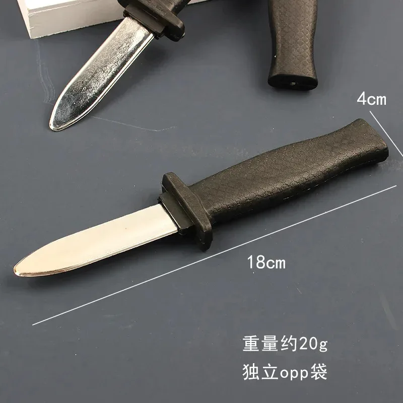 수납식 장난 칼 장난감, 재미있는 실용적인 장난 마술 트릭, 어린이 및 성인용, 할로윈 파티 소품 선물 (미국, 유럽, 한국용)