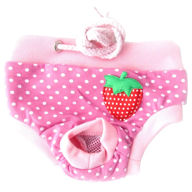 emale Pet Dog Puppy Diaper Pants Physiological Sanitary Short Panty S/M/L/XL