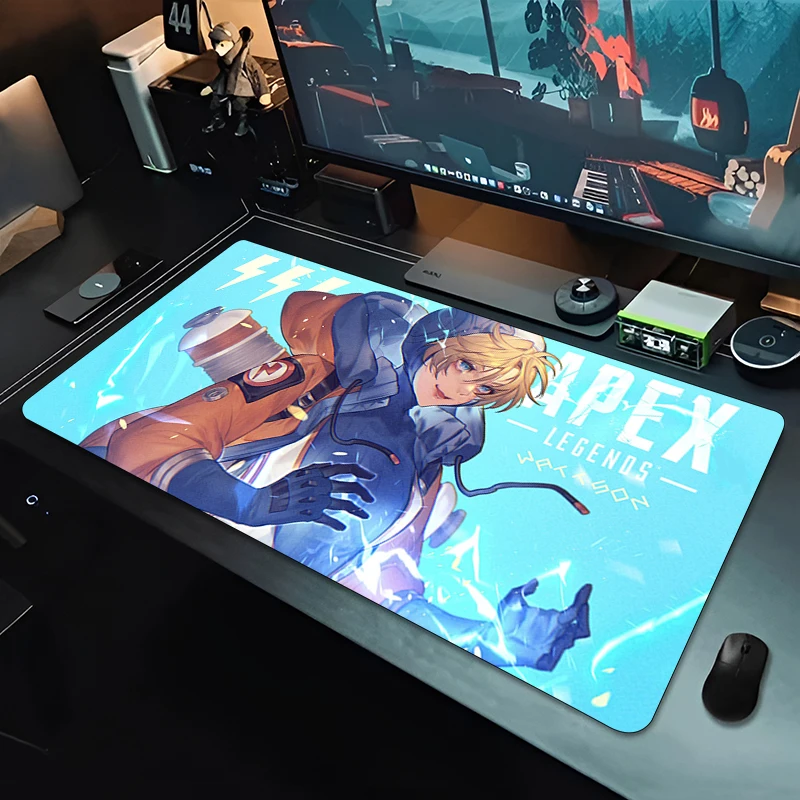 Apex Legends Wattson Gaming Accessories Mousepad Pc Cabinet Desk Mat Gamer Keyboard Office Mats Xxl Large Mause Carpet 900x400 2
