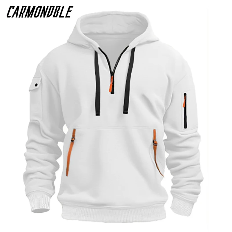 Fahrrad Bekleidung Herren Casual Bike Coat Mountain Motocross Hoodie CARMONDBLE Winter Cycling MTB Jackets Male Bicycle Clothing