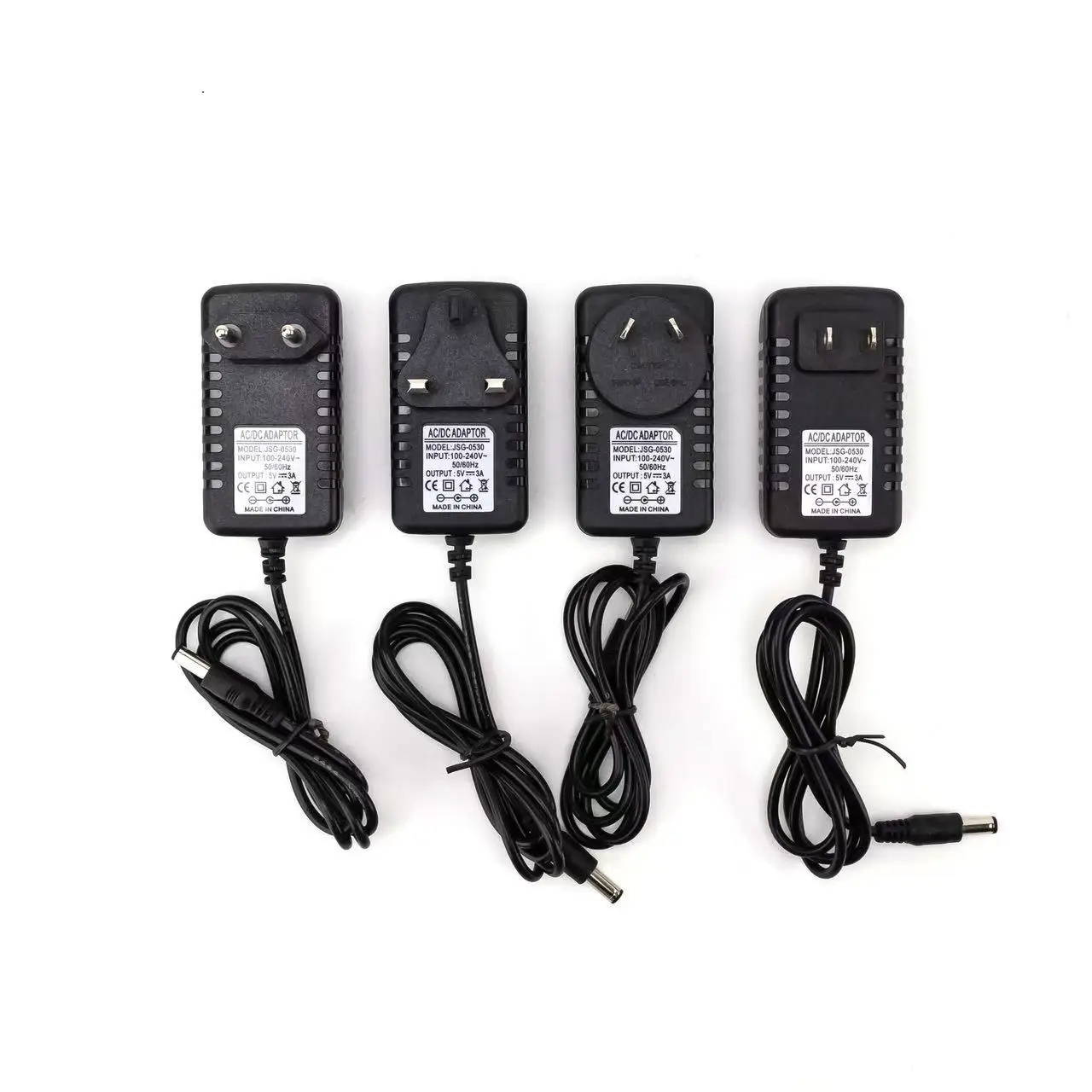 Universal Multi-Voltage LED Power Supply Adapter (AC to DC, 1A-10A)