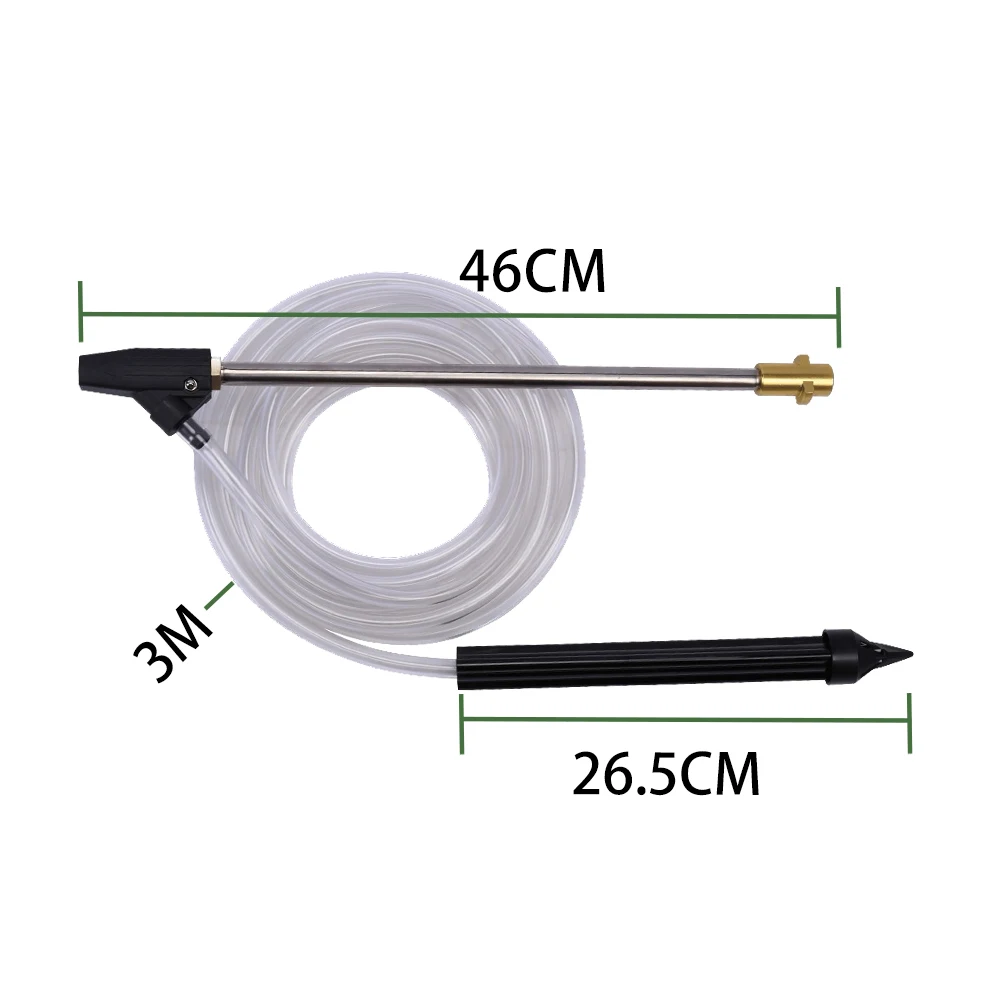 Pressure Washer SandBlasting Kit Wet Sandblaster Lance Nozzle for Karcher Huter Interskol Lavor Parkside High Pressure Washer 4