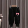 Spring Autumn Toddler Girl Tracksuit Bow Print Clothes Set 2PCS Long Sleeve Top and Pants Girls Outfit Sets Children Tracksuit 6
