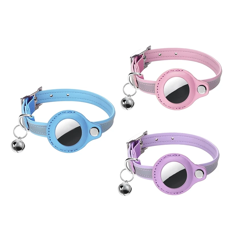 Per Collare Per Gatti Air Tag, Collare Per Gatti Con Campane, Collare Per Gatti Gps Riflettente, Collare Per Gatti Regolabile Con Collare Per Gatti