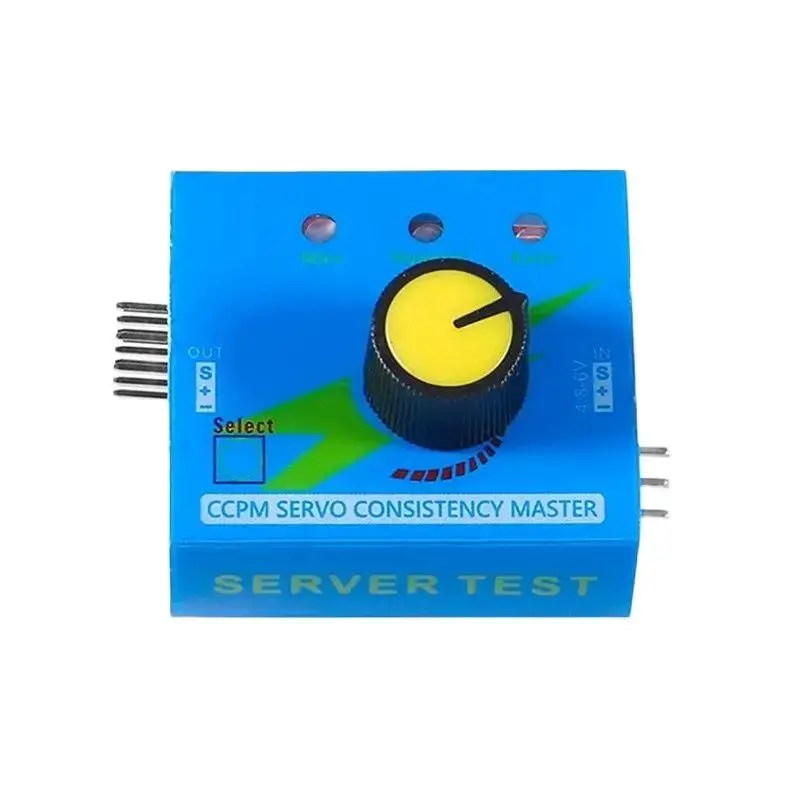 Probador De Servos ARCELI Para Helicópteros RC | 3 Modos (Manual/Neutral/Auto) Y Control De ESC | DC 4.8-6V | Ideal Para CCPM Y Aviones