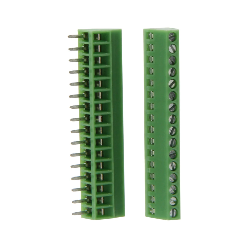 LILYGO&reg; 16PIN 2.54mm Terminal Screw Terminals Block Connector 150V 6A For T-SIM7000G T-A7670 For 24-12 AWG Cable
