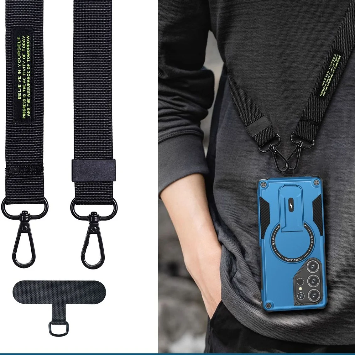 Samsung Crossbody Case with Drop Protection 2