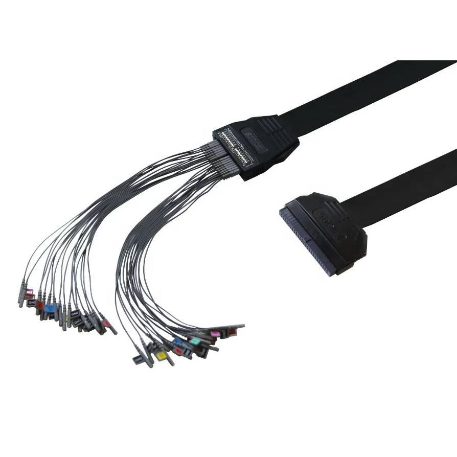 

RIGOL PLA2216 Logic Probe for MSO5000 Series Oscilloscopes Includes Cable Leads and Grabber Clips