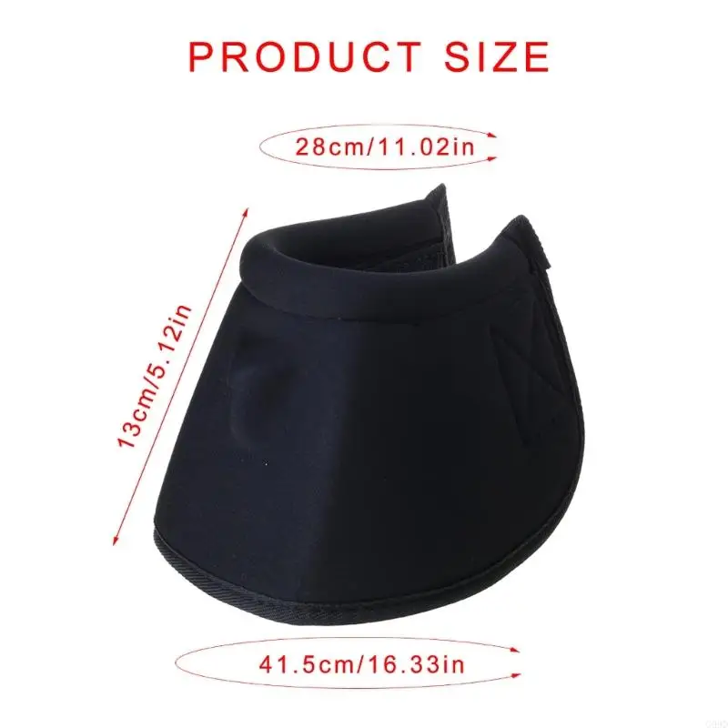 G99D Horse Protective Bells Boot Soft Equine Boot Equestrians Equipment for Horses