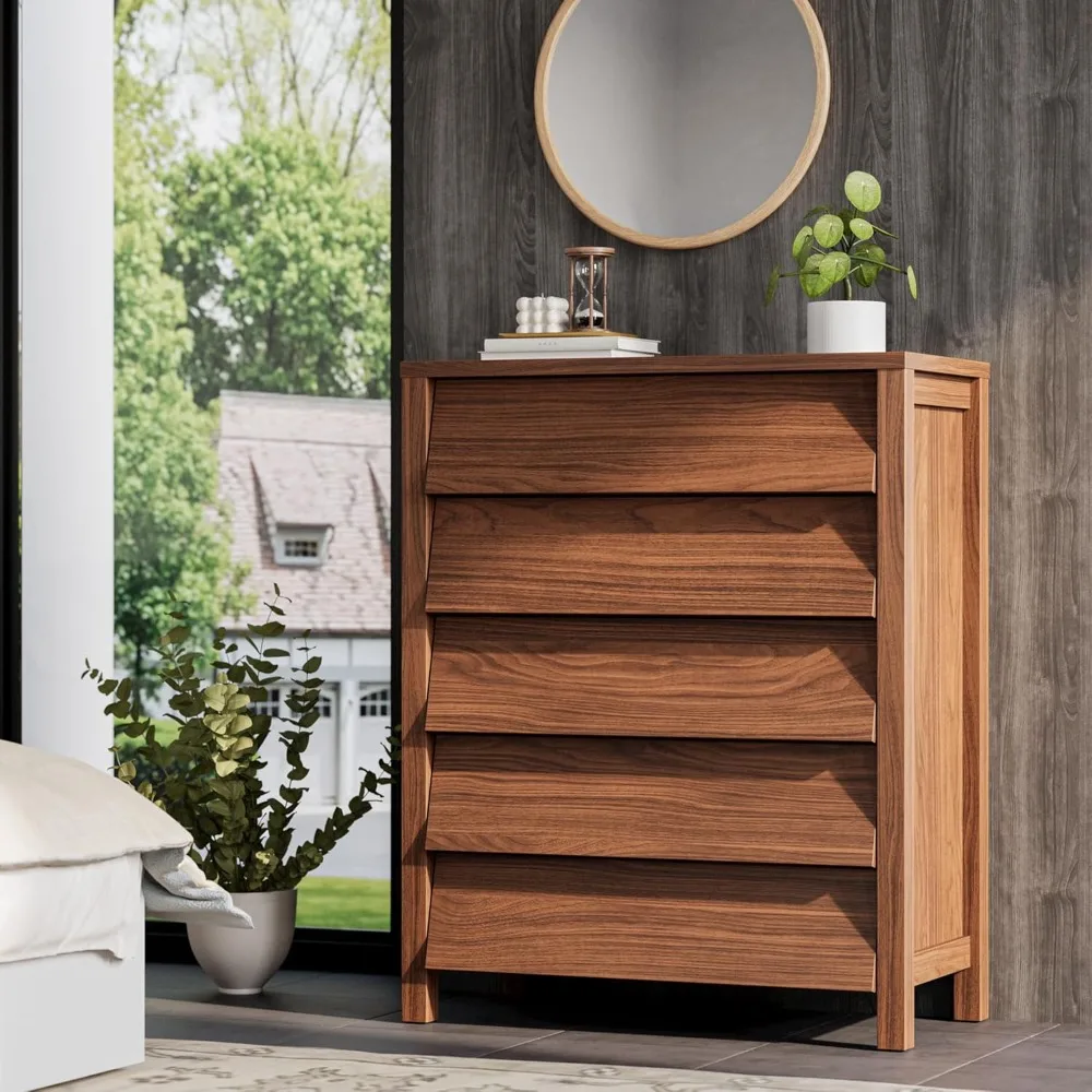 Modern 5-Drawer Dresser 5