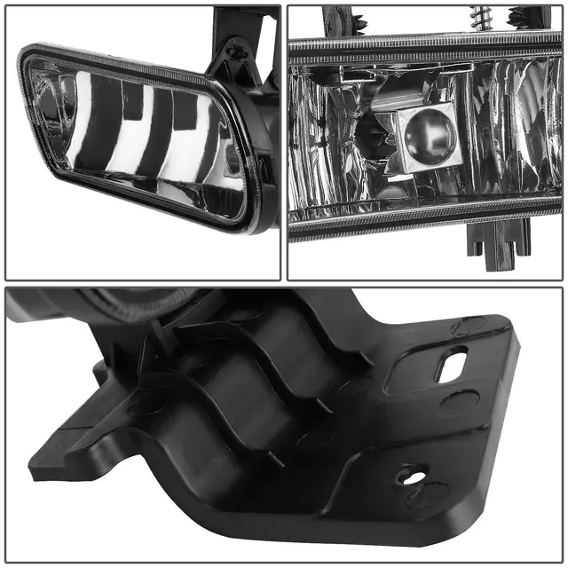Buy Chevy 99-02 Silverado 00-06 Tahoe Suburban Clear Front Bumper Fog Lights Switch In - Foto 5