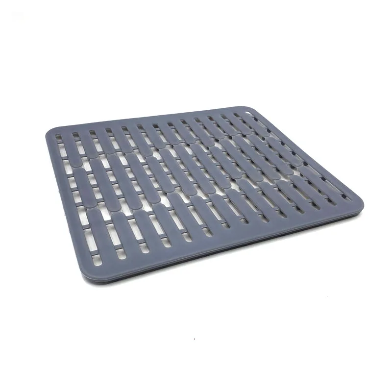 New multi-functional silicone sink mat non-slip creative heat insulation drain mat kitchen supplies