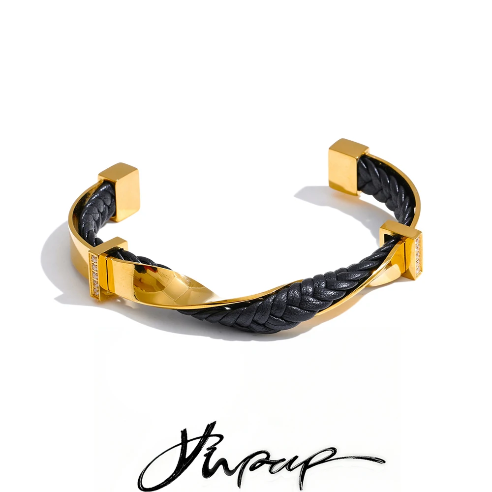 Yhpup Twisted Cuff Bracelet 68mm