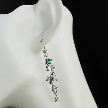 Botanical Jewelry Plant Leaf Irregular Design Retro Earring New Trendy Fashion Earrings Accessories for Women Gifts 2