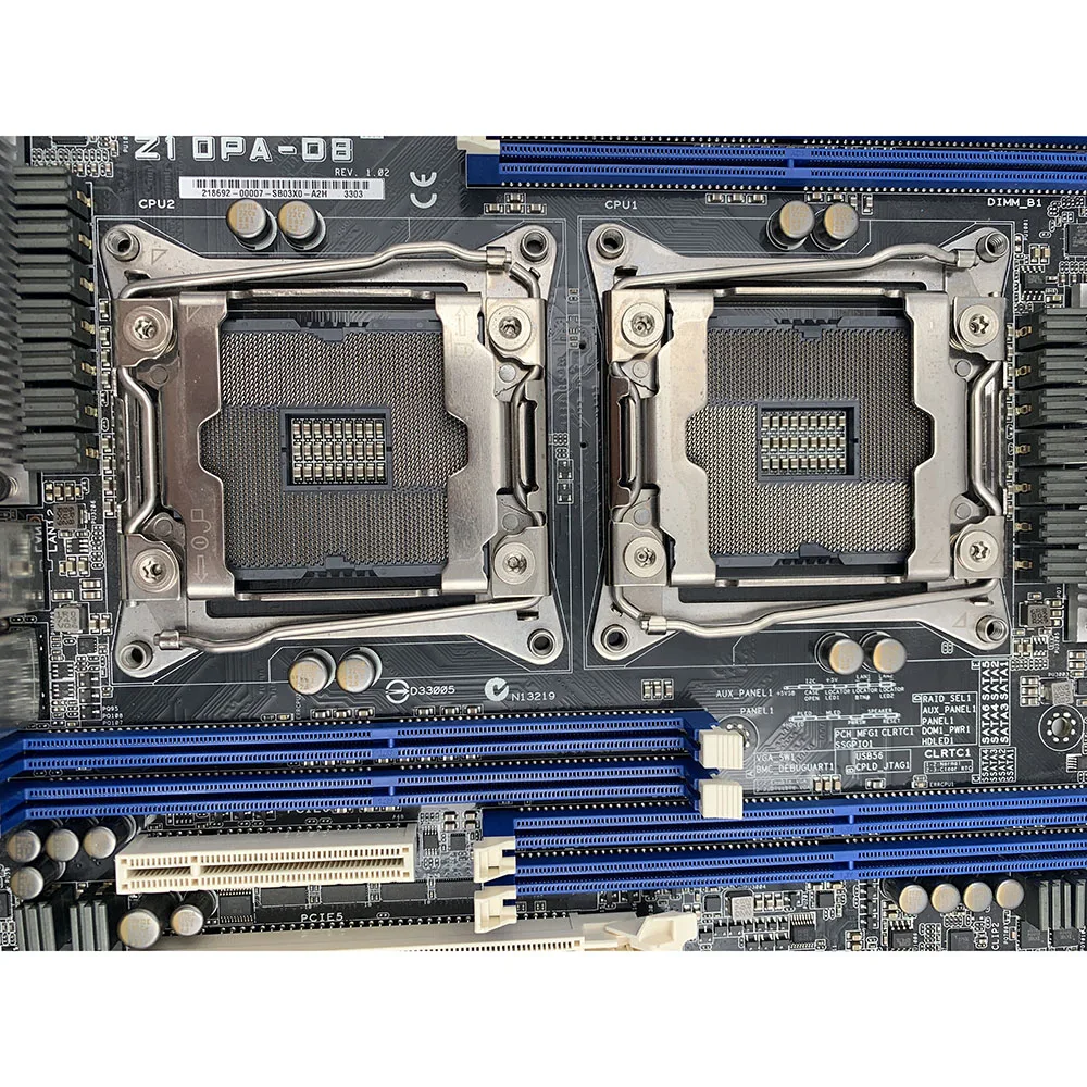 Original Two-Way Server Motherboard For ASUS Z10PA-D8 C612 Socket LGA 2011-3 V3 V4 DDR4 X99 X99M Good Quality 7 Original Two-Way Server Motherboard For ASUS Z10PA-D8 C612 Socket LGA 2011-3 V3 V4 DDR4 X99 X99M Good Quality - Image 5