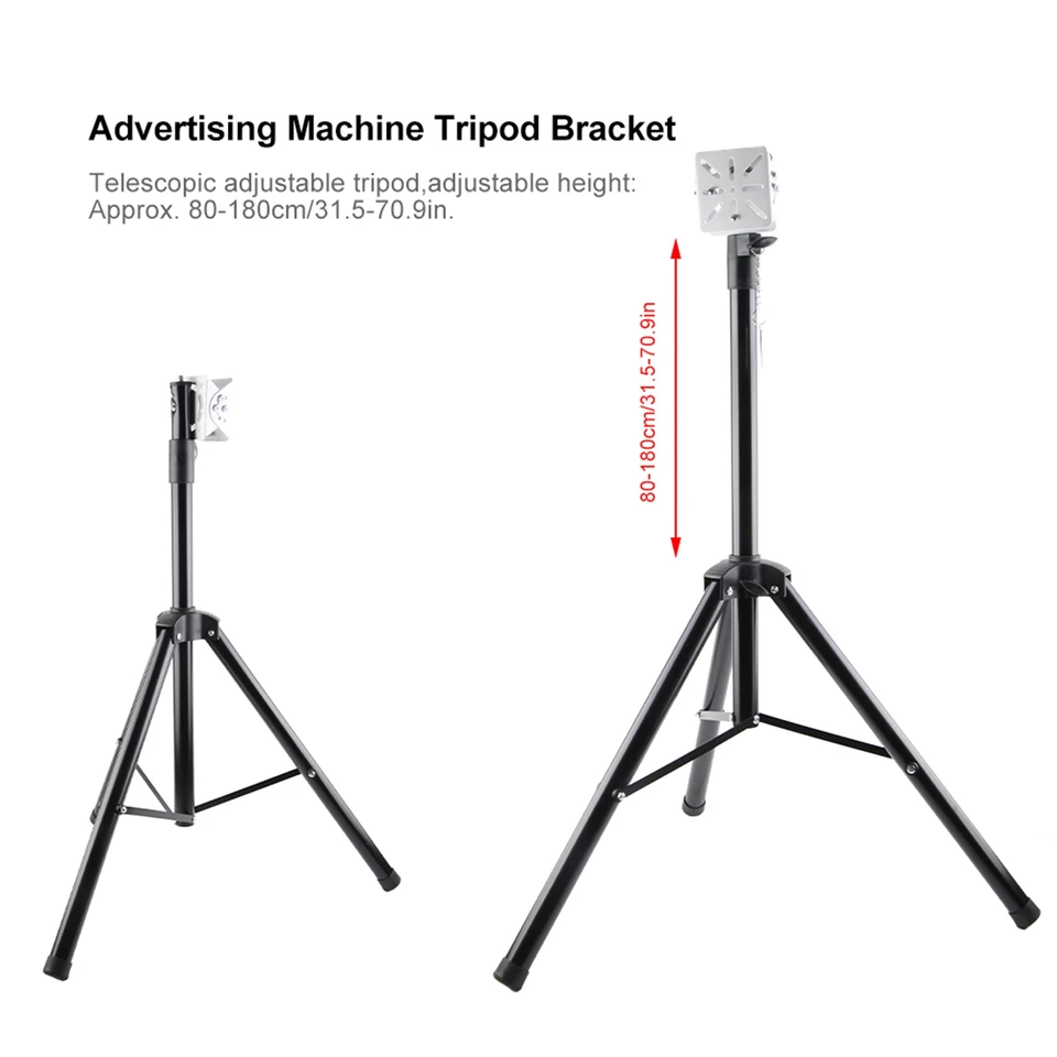thumbnail image 2 of Universal Tripod Stand For 3D Hologram Projector Fans - Adjustable Height 31.5-70.9in, Fits 42cm To 100cm All Models 2 of 11