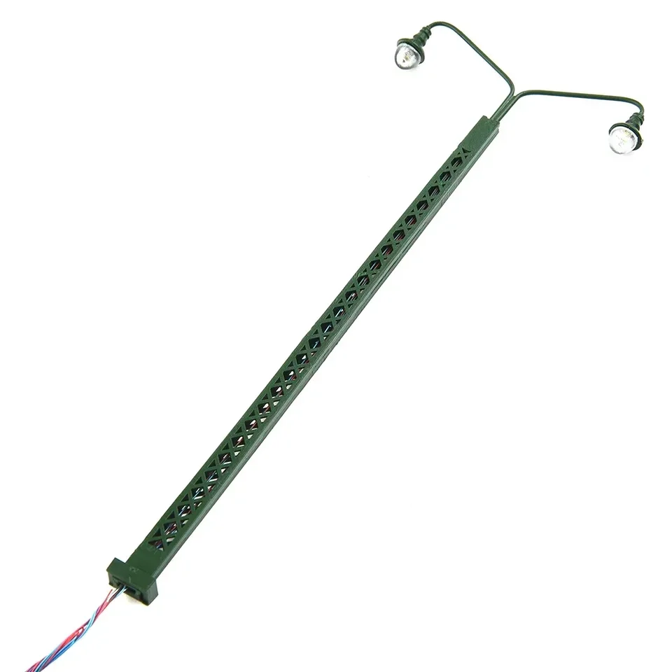 thumbnail image 2 of 4 Pack Model Railway Lights HO Scale LED Yard Light For Model Train Railroad Street Station(A 2 of 11