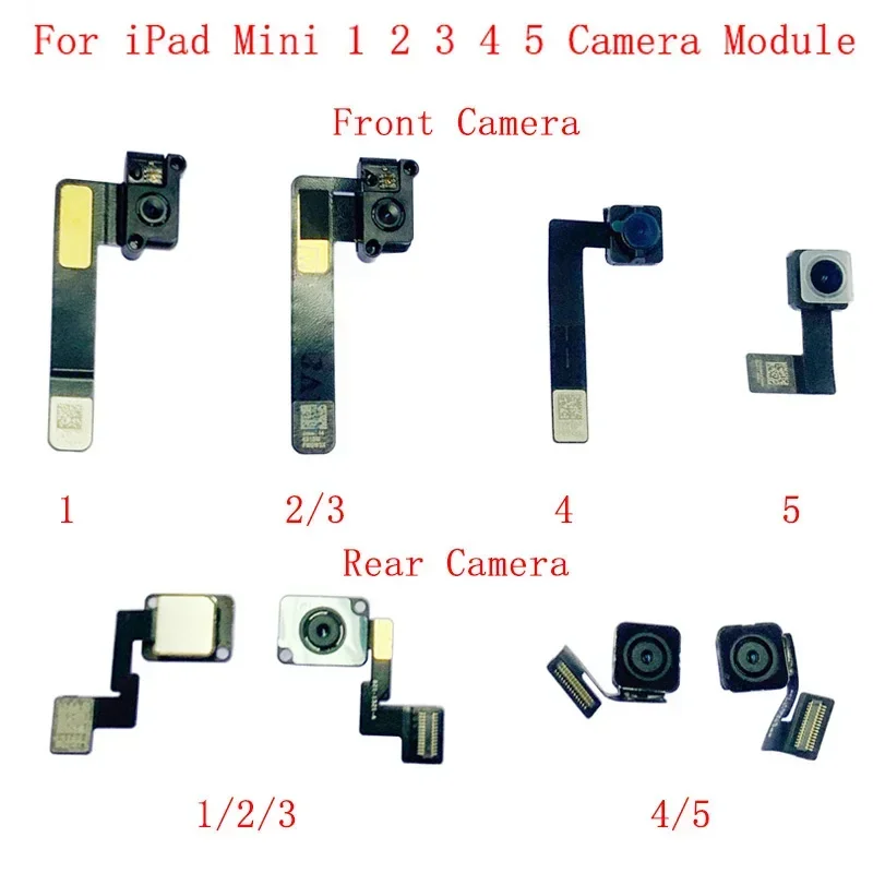 

Original Rear Back Front Camera Flex Cable for IPad Mini 1 2 3 4 5 Main Big Small Camera Module Repair Parts