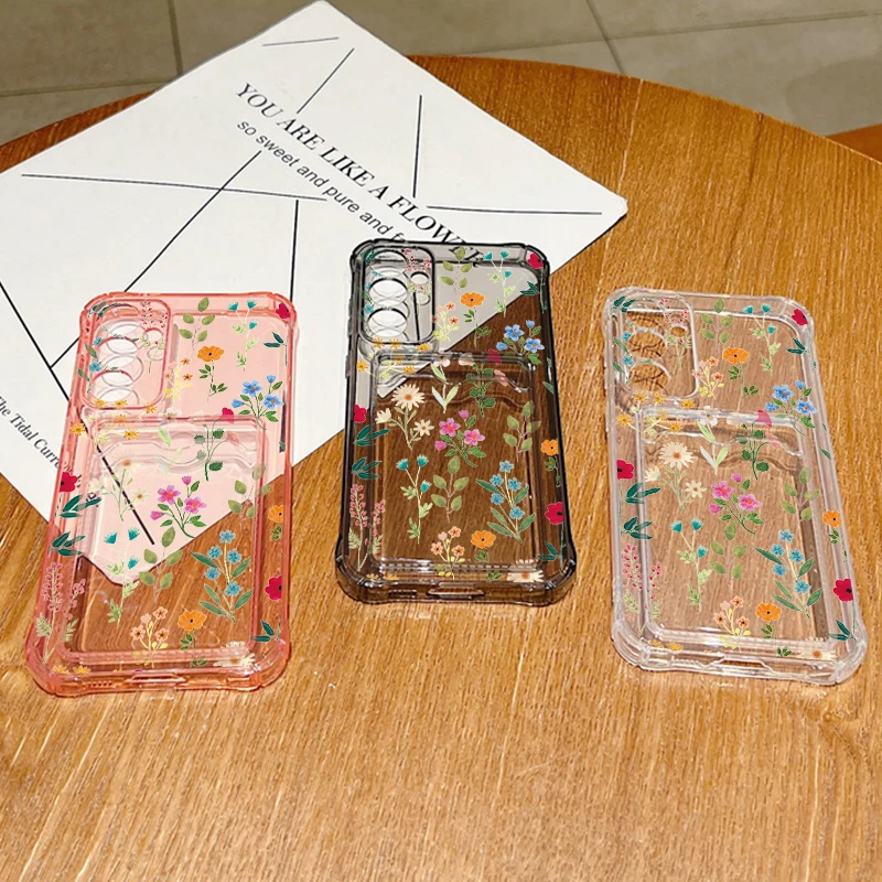 Vibrant Floral Phone Case - Colorful Flowers and Plants Design