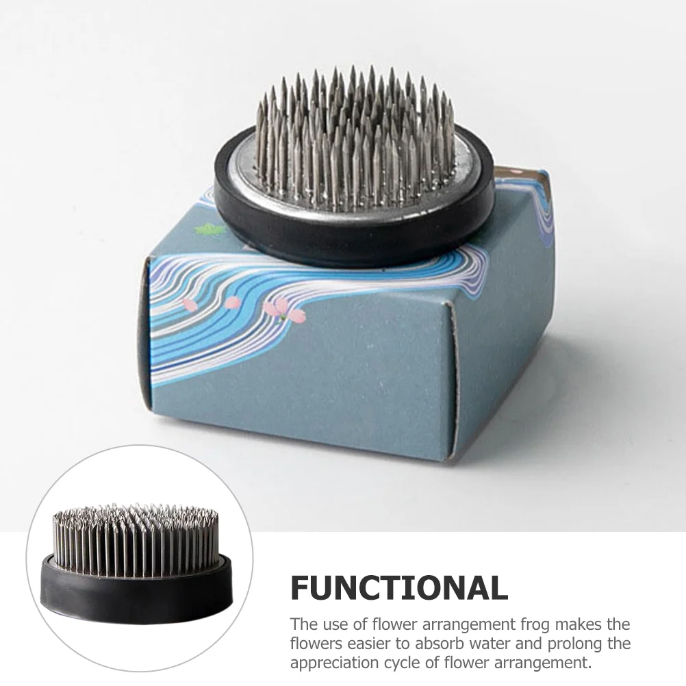 Flower Arranging Device Kenzan Stainless Steel Chinese Japanese Style Desktop