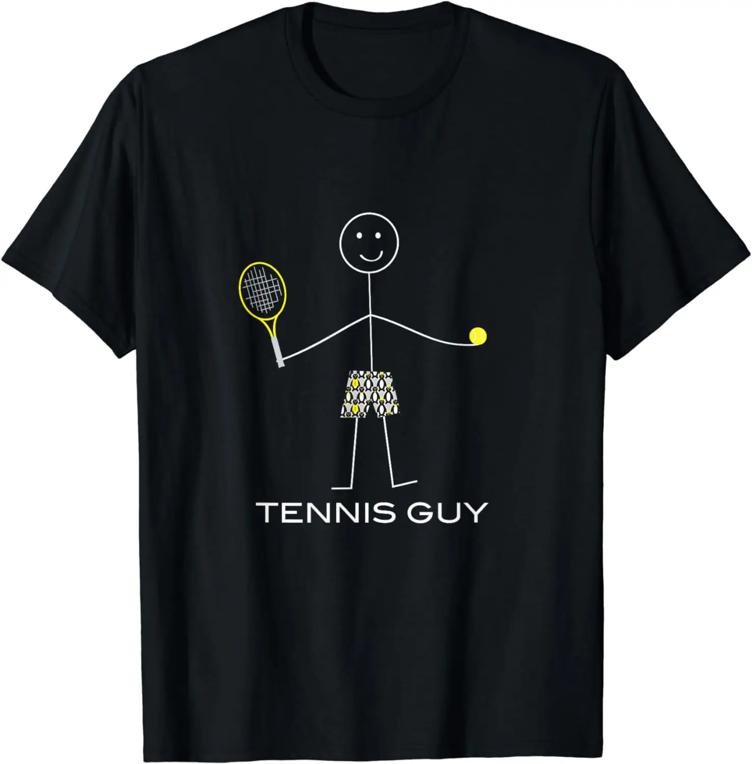 

Funny Tennis Design for Men, Tennis Player T-Shirt
