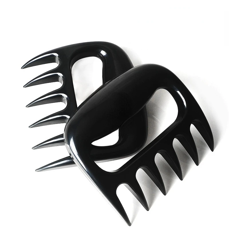 Barbecue Skewers Barbecue Grill Barbecue Tools Meat Fork Shredder Barbecue Fork Bear Claw Meat Separator Handle Kitchen Food Slicer BBQ Grill Handler Kitchen