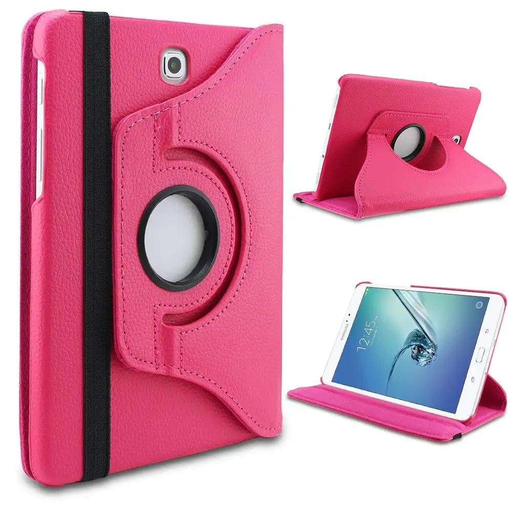 Custodia Per Samsung Galaxy Tab A 8.0 Pollici (2015) Supporto Rotante A 360 Gradi Custodia In Pelle Pu Tab A 8.0 Sm-T350 T350 T355 P350